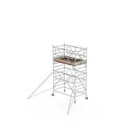 Altrex Rollgerüst RS TOWER 42-S mit Safe-Quick 2 Geländer - 135x185 5,2m Arbeitshöhe