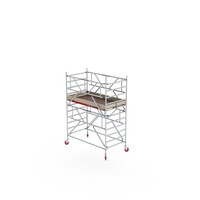 Altrex Rollgerüst RS TOWER 42-S mit Safe-Quick 2 Geländer - 135x185 4,2m Arbeitshöhe
