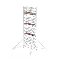 Altrex Rollgerüst RS TOWER 41 PLUS-S mit Safe-Quick 2 Geländer - 90x245 9,2m Arbeitshöhe
