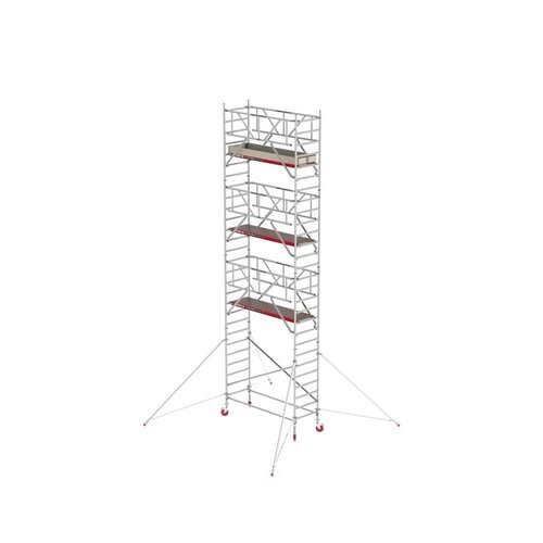 Rollgerüst RS TOWER 41 PLUS-S mit Safe-Quick 2 Geländer - 90x245 9,2m Arbeitshöhe Altrex Rollgerüst RS TOWER 41 PLUS-S mit Safe-Quick 2 Geländer - 90x245 9,2m Arbeitshöhe