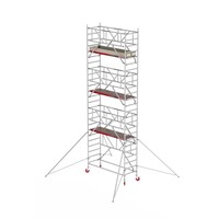 Altrex Rollgerüst RS TOWER 41 PLUS-S mit Safe-Quick 2 Geländer - 90x245 8,2m Arbeitshöhe