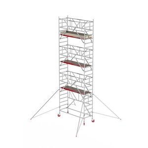 Altrex Rollgerüst RS TOWER 41 PLUS-S mit Safe-Quick 2 Geländer - 90x245 8,2m Arbeitshöhe Rollgerüst RS TOWER 41 PLUS-S mit Safe-Quick 2 Geländer - 90x245 8,2m Arbeitshöhe