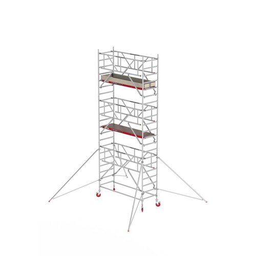 Rollgerüst RS TOWER 41 PLUS-S mit Safe-Quick 2 Geländer - 90x245 7,2m Arbeitshöhe Altrex Rollgerüst RS TOWER 41 PLUS-S mit Safe-Quick 2 Geländer - 90x245 7,2m Arbeitshöhe