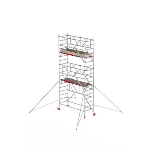 Rollgerüst RS TOWER 41 PLUS-S mit Safe-Quick 2 Geländer - 90x245 6,2m Arbeitshöhe Altrex Rollgerüst RS TOWER 41 PLUS-S mit Safe-Quick 2 Geländer - 90x245 6,2m Arbeitshöhe