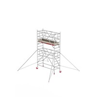 Altrex Rollgerüst RS TOWER 41 PLUS-S mit Safe-Quick 2 Geländer - 90x245 5,2m Arbeitshöhe