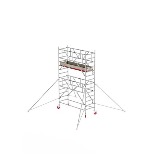 Rollgerüst RS TOWER 41 PLUS-S mit Safe-Quick 2 Geländer - 90x245 5,2m Arbeitshöhe Altrex Rollgerüst RS TOWER 41 PLUS-S mit Safe-Quick 2 Geländer - 90x245 5,2m Arbeitshöhe