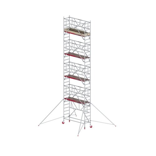 Altrex Rollgerüst RS TOWER 41-S mit Safe-Quick 2 Geländer - 75x245 10,2m Arbeitshöhe