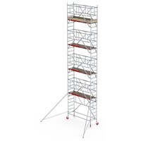 Altrex Rollgerüst RS TOWER 41-S mit Safe-Quick 2 Geländer - 75x185 10,2m Arbeitshöhe