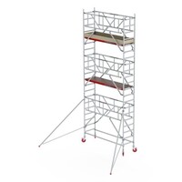 Altrex Rollgerüst RS TOWER 41-S mit Safe-Quick 2 Geländer - 75x185 7,2m Arbeitshöhe