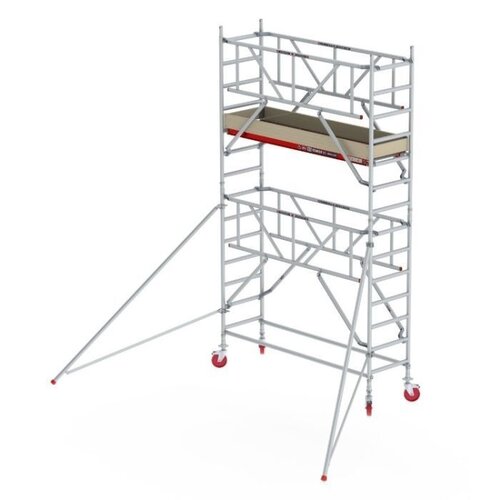 Altrex Rollgerüst RS TOWER 41-S mit Safe-Quick 2 Geländer - 75x185 5,2m Arbeitshöhe