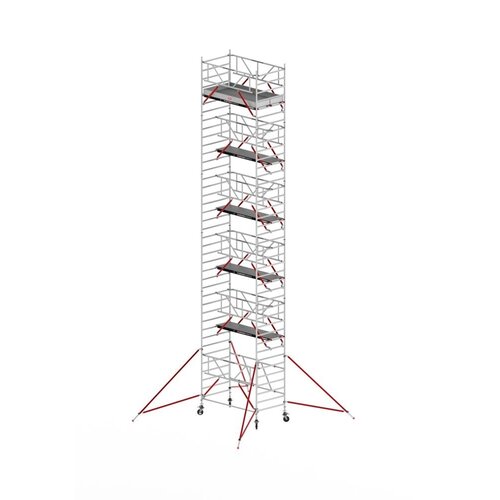 Teleskop-Klappgerüst RS TOWER 55-S mit Safe-Quick® 2 Geländer und Fiberdeck - 135x245 12,8m Arbeitshöhe Altrex Teleskop-Klappgerüst RS TOWER 55-S mit Safe-Quick® 2 Geländer und Fiberdeck - 135x245 12,8m Arbeitshöhe