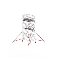 Altrex Teleskop-Klappgerüst RS TOWER 55-S mit Safe-Quick® 2 Geländer und Fiberdeck - 135x245 6,8m Arbeitshöhe