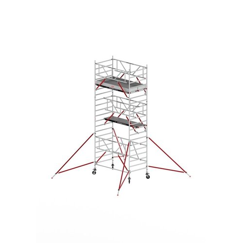 Teleskop-Klappgerüst RS TOWER 55-S mit Safe-Quick® 2 Geländer und Fiberdeck - 135x245 6,8m Arbeitshöhe Altrex Teleskop-Klappgerüst RS TOWER 55-S mit Safe-Quick® 2 Geländer und Fiberdeck - 135x245 6,8m Arbeitshöhe