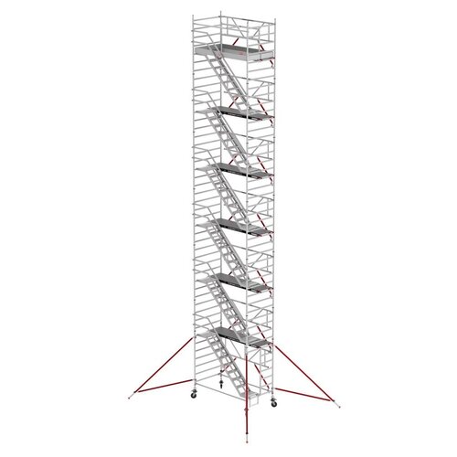 Treppengerüst RS TOWER 53-S mit Safe-Quick® 2 Geländer und Fiberdeck - 135x245 14,2m Arbeitshöhe Altrex Treppengerüst RS TOWER 53-S mit Safe-Quick® 2 Geländer und Fiberdeck - 135x245 14,2m Arbeitshöhe