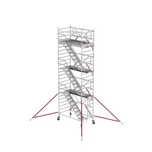 Altrex Treppengerüst RS TOWER 53-S mit Safe-Quick® 2 Geländer und Fiberdeck - 135x245 8,2m Arbeitshöhe Treppengerüst RS TOWER 53-S mit Safe-Quick® 2 Geländer und Fiberdeck - 135x245 8,2m Arbeitshöhe