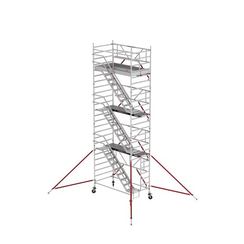 Treppengerüst RS TOWER 53-S mit Safe-Quick® 2 Geländer und Fiberdeck - 135x245 8,2m Arbeitshöhe Altrex Treppengerüst RS TOWER 53-S mit Safe-Quick® 2 Geländer und Fiberdeck - 135x245 8,2m Arbeitshöhe