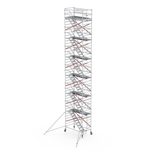 Treppengerüst RS TOWER 53-S mit Safe-Quick® 2 Geländer - 135x245 14,2m Arbeitshöhe Altrex Treppengerüst RS TOWER 53-S mit Safe-Quick® 2 Geländer - 135x245 14,2m Arbeitshöhe