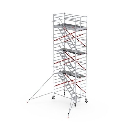 Treppengerüst RS TOWER 53-S mit Safe-Quick® 2 Geländer und Fiberdeck - 135x185 8,2m Arbeitshöhe Altrex Treppengerüst RS TOWER 53-S mit Safe-Quick® 2 Geländer und Fiberdeck - 135x185 8,2m Arbeitshöhe