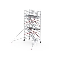 Altrex Treppengerüst RS TOWER 53-S mit Safe-Quick® 2 Geländer und Fiberdeck - 135x185 6,2m Arbeitshöhe