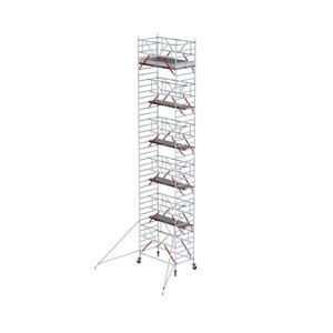 Rollgerüst RS TOWER 52-S mit Safe-Quick® 2 Geländer - 135x305 12,2m Arbeitshöhe
