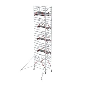 Altrex Rollgerüst RS TOWER 52-S mit Safe-Quick® 2 Geländer - 135x305 11,2m Arbeitshöhe Rollgerüst RS TOWER 52-S mit Safe-Quick® 2 Geländer - 135x305 11,2m Arbeitshöhe