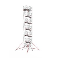Altrex Rollgerüst RS TOWER 52-S mit Safe-Quick® 2 Geländer und Fiberdeck - 135x245 14,2m Arbeitshöhe