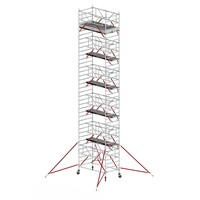 Altrex Rollgerüst RS TOWER 52-S mit Safe-Quick® 2 Geländer und Fiberdeck - 135x245 12,2m Arbeitshöhe