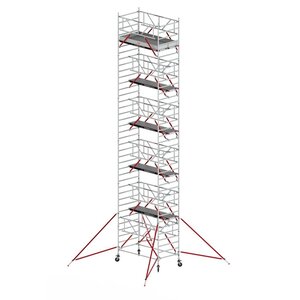 Altrex Rollgerüst RS TOWER 52-S mit Safe-Quick® 2 Geländer und Fiberdeck - 135x245 12,2m Arbeitshöhe Rollgerüst RS TOWER 52-S mit Safe-Quick® 2 Geländer und Fiberdeck - 135x245 12,2m Arbeitshöhe