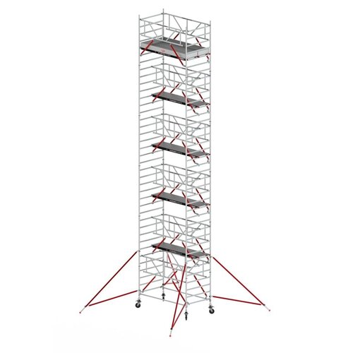 Rollgerüst RS TOWER 52-S mit Safe-Quick® 2 Geländer und Fiberdeck - 135x245 12,2m Arbeitshöhe Altrex Rollgerüst RS TOWER 52-S mit Safe-Quick® 2 Geländer und Fiberdeck - 135x245 12,2m Arbeitshöhe