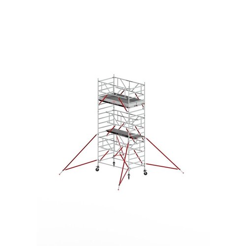 Rollgerüst RS TOWER 52-S mit Safe-Quick® 2 Geländer und Fiberdeck - 135x245 6,2m Arbeitshöhe Altrex Rollgerüst RS TOWER 52-S mit Safe-Quick® 2 Geländer und Fiberdeck - 135x245 6,2m Arbeitshöhe