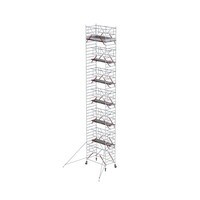 Altrex Rollgerüst RS TOWER 52-S mit Safe-Quick® 2 Geländer und Fiberdeck - 135x185 14,2m Arbeitshöhe