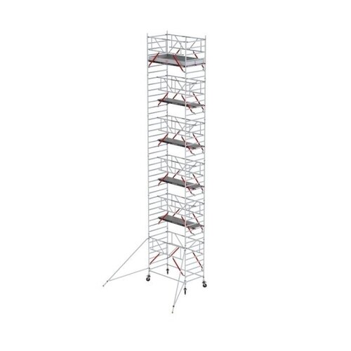 Rollgerüst RS TOWER 52-S mit Safe-Quick® 2 Geländer und Fiberdeck - 135x185 13,2m Arbeitshöhe Altrex Rollgerüst RS TOWER 52-S mit Safe-Quick® 2 Geländer und Fiberdeck - 135x185 13,2m Arbeitshöhe