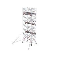 Altrex Rollgerüst RS TOWER 52-S mit Safe-Quick® 2 Geländer und Fiberdeck - 135x185 8,2m Arbeitshöhe