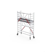 Altrex Rollgerüst RS TOWER 51 PLUS-S mit Safe-Quick® 2 Geländer und Fiberdeck - 90x305 4,2m Arbeitshöhe