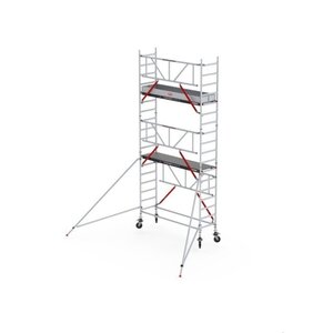 Rollgerüst RS TOWER 51 PLUS-S mit Safe-Quick® 2 Geländer - 90x305 6,2m Arbeitshöhe