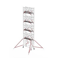 Altrex Rollgerüst RS TOWER 51 PLUS-S mit Safe-Quick® 2 Geländer und Fiberdeck - 90x245 10,2m Arbeitshöhe