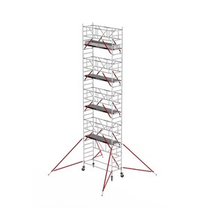 Altrex Rollgerüst RS TOWER 51 PLUS-S mit Safe-Quick® 2 Geländer und Fiberdeck - 90x245 10,2m Arbeitshöhe Rollgerüst RS TOWER 51 PLUS-S mit Safe-Quick® 2 Geländer und Fiberdeck - 90x245 10,2m Arbeitshöhe