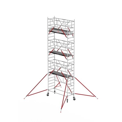 Altrex Rollgerüst RS TOWER 51 PLUS-S mit Safe-Quick® 2 Geländer und Fiberdeck - 90x245 8,2m Arbeitshöhe
