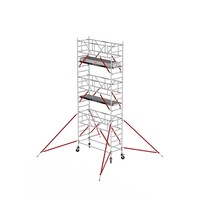 Altrex Rollgerüst RS TOWER 51 PLUS-S mit Safe-Quick® 2 Geländer und Fiberdeck - 90x245 7,2m Arbeitshöhe