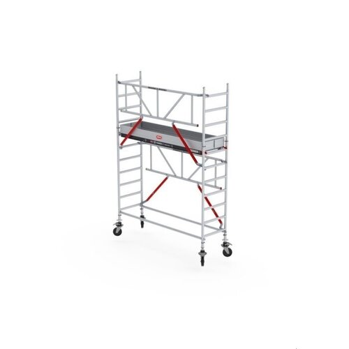 Rollgerüst RS TOWER 51 PLUS-S mit Safe-Quick® 2 Geländer und Fiberdeck - 90x185 4,2m Arbeitshöhe Altrex Rollgerüst RS TOWER 51 PLUS-S mit Safe-Quick® 2 Geländer und Fiberdeck - 90x185 4,2m Arbeitshöhe