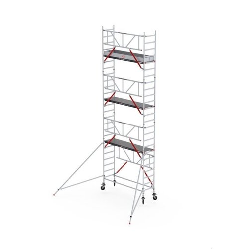 Rollgerüst RS TOWER 51 PLUS-S mit Safe-Quick® 2 Geländer - 90x185 8,2m Arbeitshöhe Altrex Rollgerüst RS TOWER 51 PLUS-S mit Safe-Quick® 2 Geländer - 90x185 8,2m Arbeitshöhe