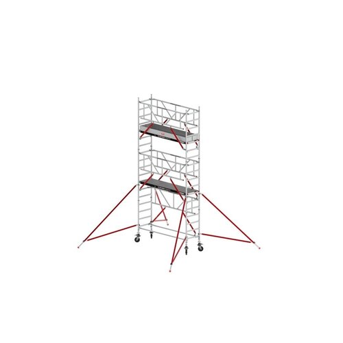 Altrex Rollgerüst RS TOWER 51-S mit Safe-Quick® 2 Geländer und Fiberdeck - 75x245 6,2m Arbeitshöhe