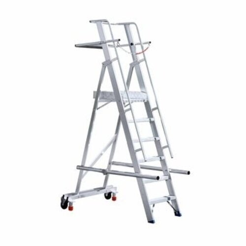 Eurostairs Professionelle mobile Lagerleiter 6 Stufen