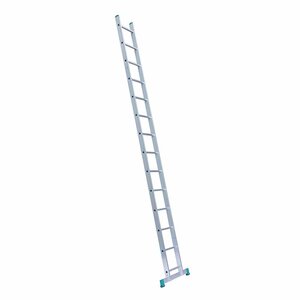 Eurostairs Anlegeleiter gerade 1x14 Sprossen - Gebraucht