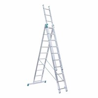 Eurostairs Eurostairs Heimreformleiter dreiteilig gerade 3x10 Sprossen - Gebraucht