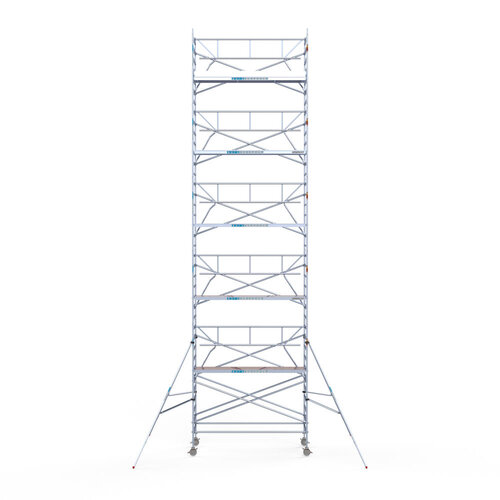 Euroscaffold Solar Rollgerüst 135x305x12,2m Arbeitshöhe, inklusive Solarlift