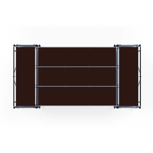 Euroscaffold Gipser-Arbeitsbühne niedrig 190x400 3m Arbeitshöhe