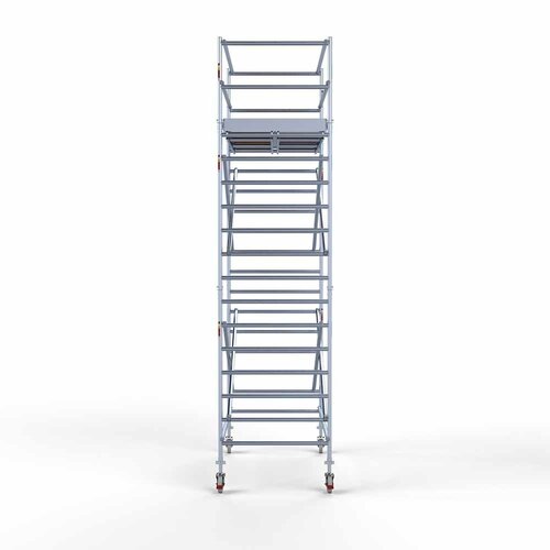 Euroscaffold Second Chance Rollgerüst komplett 135 x 250 x 6,2m Arbeitshöhe