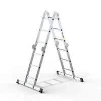 Panthera Klappleiter 4 x 3 Sprossen mit Plattform