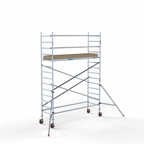 Basis-Rollgerüst 90 x 400 x 5,2 m Arbeitshöhe Euroscaffold Basis-Rollgerüst 90 x 400 x 5,2 m Arbeitshöhe